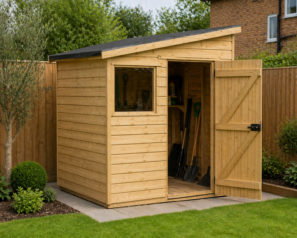 5x5 Pent Shed
